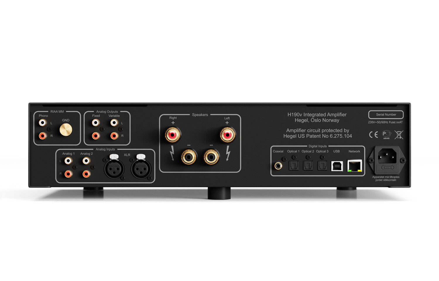 hegel h190v streaming vollverstärker berlin weiss