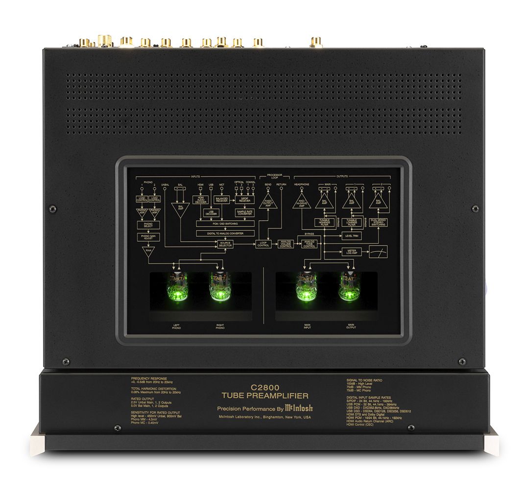 mcintosh c2800 tube preamplifier berlin