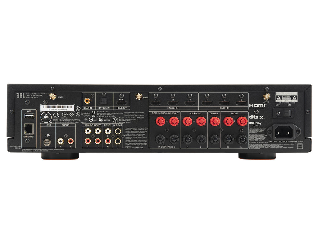 jbl ma710 av-receiver schwarz berlin