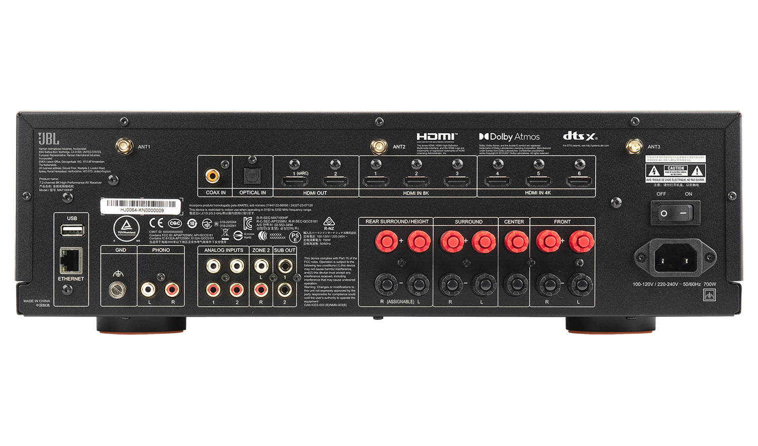 jbl ma7100hp av-receiver berlin schwarz