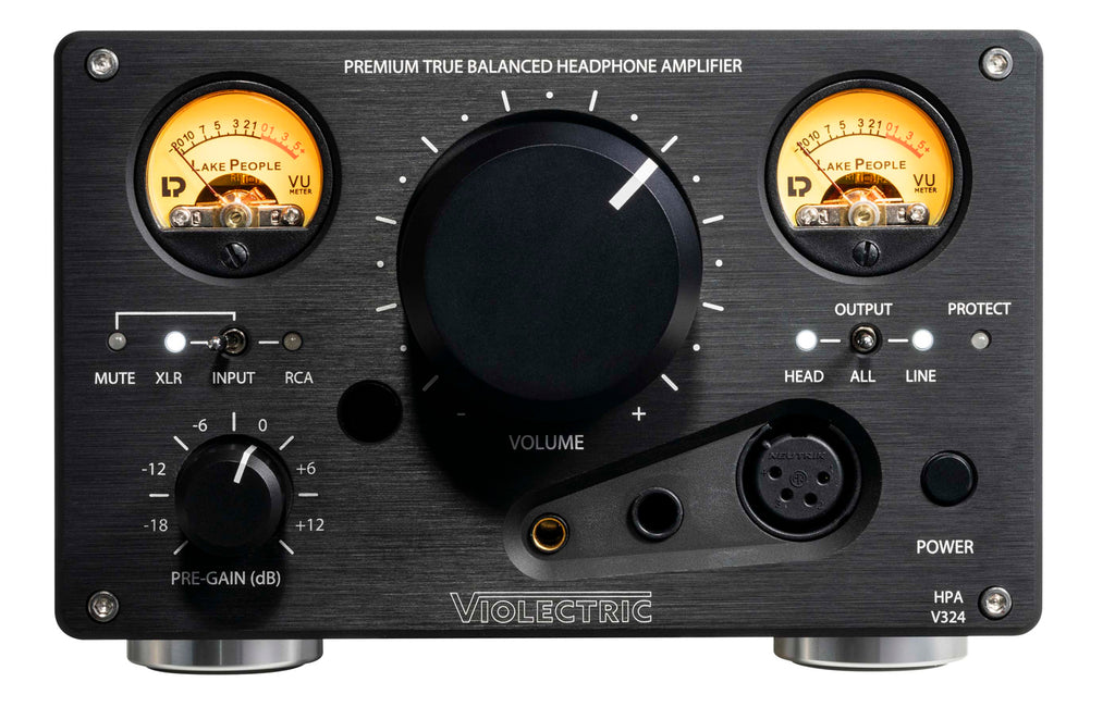 violectric hpa v324 kopfhörerverstärker frontansicht