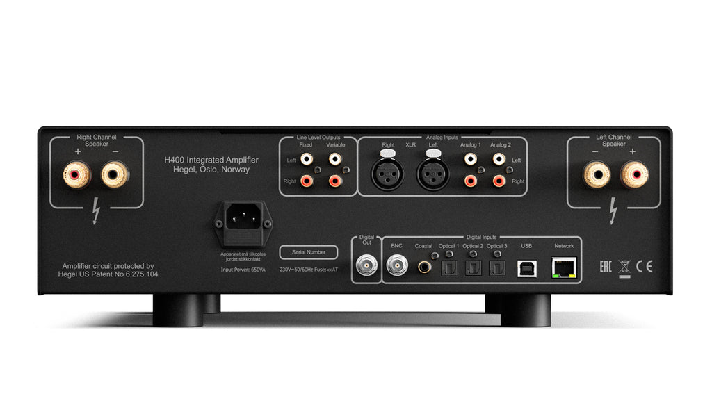 hegel h400 streaming verstärker