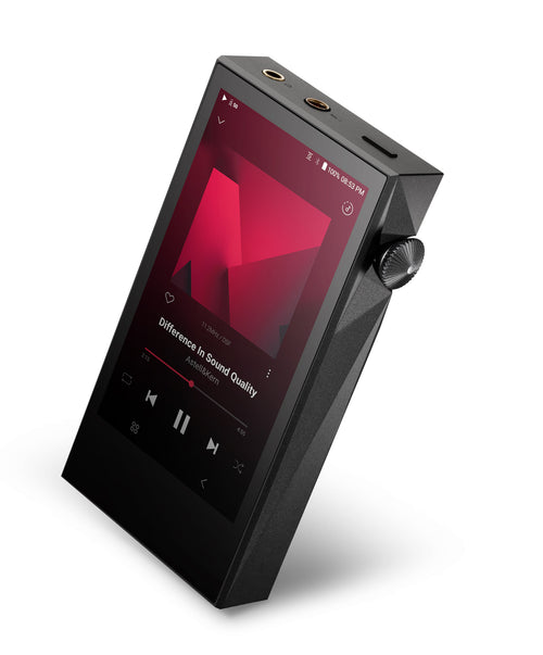 seitenansicht links des astell & kern ultima sp3000m high-resolution players