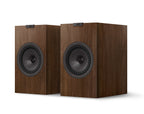 kef q3 meta kompaktlautsprecher walnuss