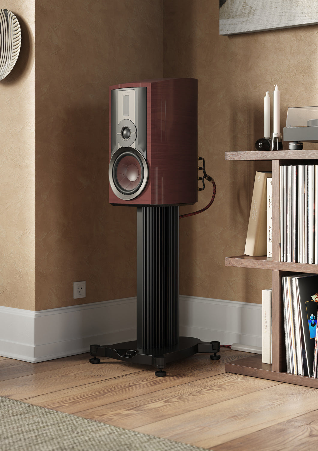 dali epikore 3 kompaktlautsprecher maroon