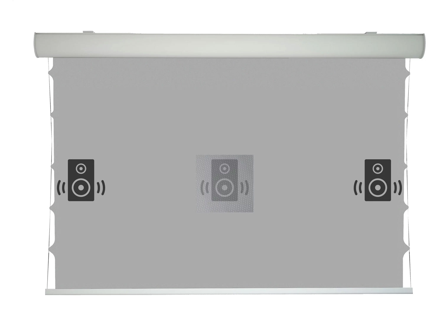 Screenline Radiance Bright Acoustic EdgeFree Tension Bild 1