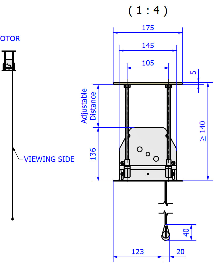 Screenline Radiance Bright InCeiling EdgeFree Tension Bild 4