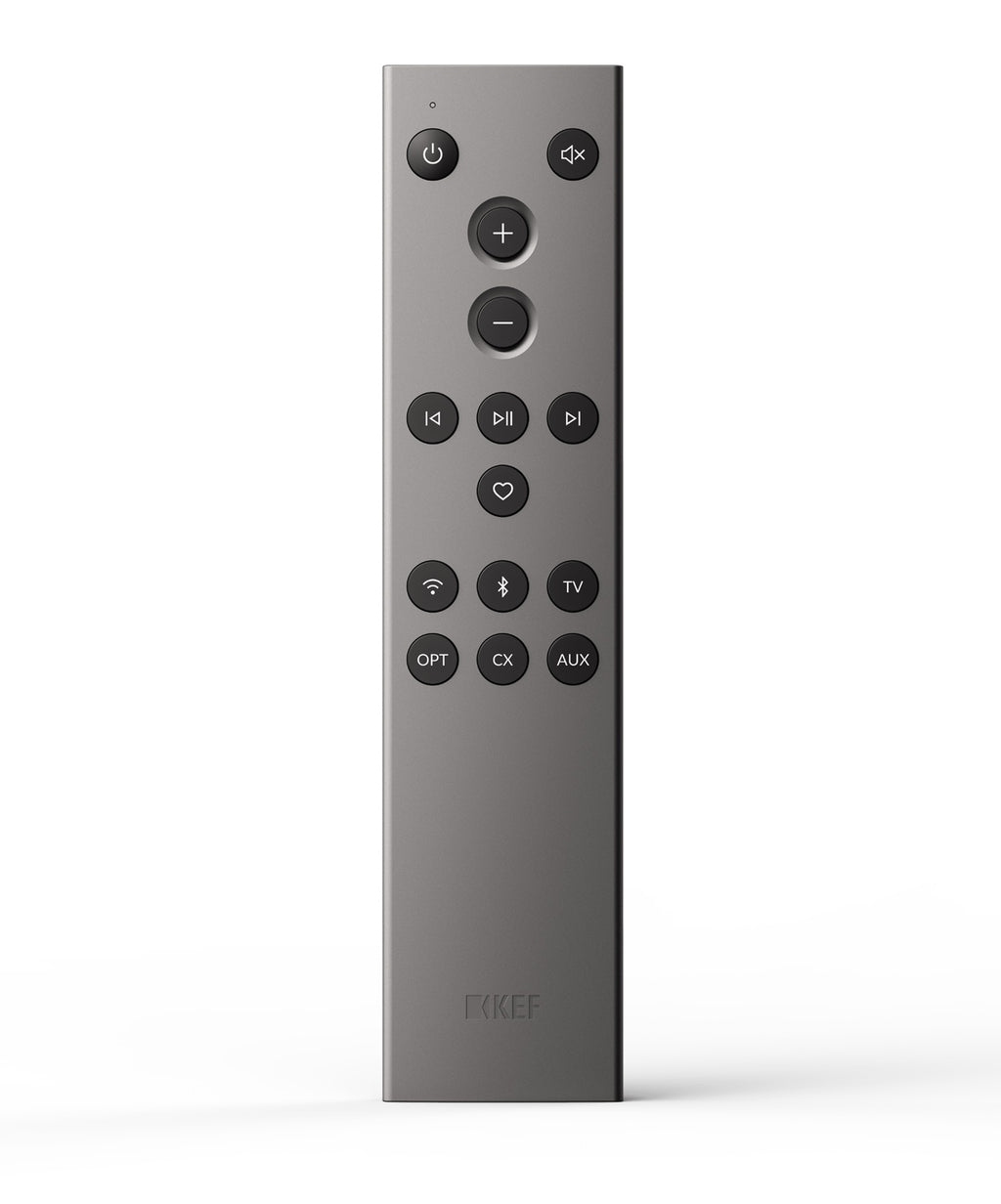 kef c3 fernbedienung frontansicht