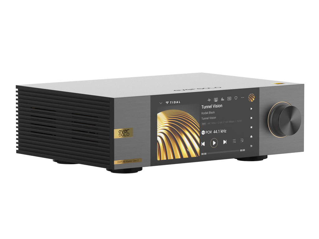 eversolo DMP-A6 Master Edition Gen 2 schwarz seitenansicht