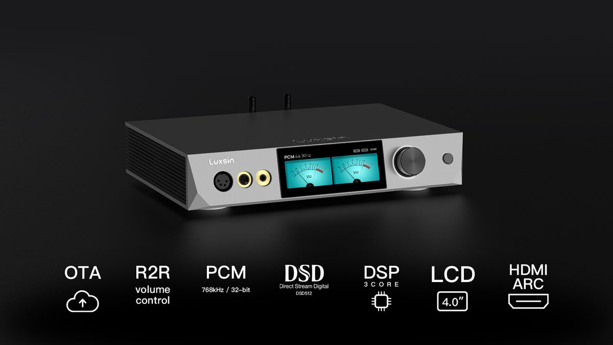 Luxsin X9 - Flagship DAC & Kopfhörer Verstärker